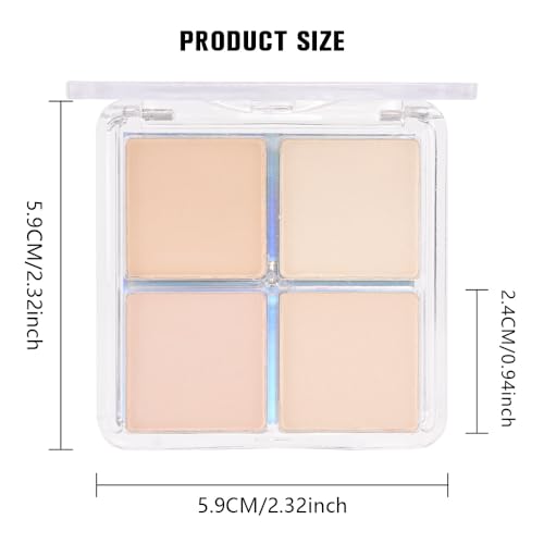 Vanilla Nude Eyeshadow Palette - 4 Matte & Shimmer Shades