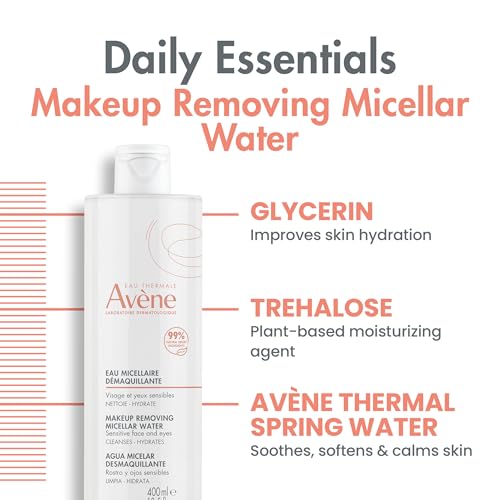 Avène Micellar Lotion Cleanser - 3-in-1 No Rinse Makeup Remover