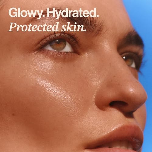 The One Warm Glow Daily Sun Cream SPF 30 ? Hydrating Mineral Sunscreen for Face & Neck, Sensitive Skin Safe, with Zinc, Niacinamide, Squalane & Sea Buckthorn, 1 oz
