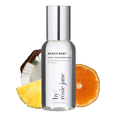 By Rosie Jane Beach Baby Body & Hair Perfume Mist - Ocean Water & Ylang Ylang, 115ml