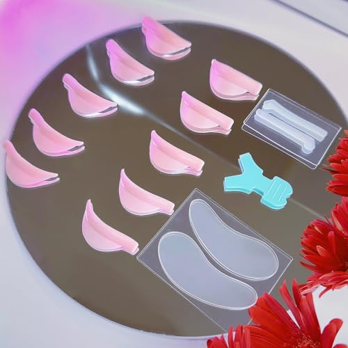 Lash Lift Shields C Curl 5-Size Set with Tools