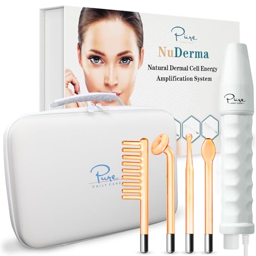 NuDerma Skin Therapy Wand & Travel Case Bundle