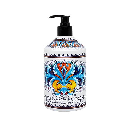 Perugia Italian Hand Soap 8-Pack - Lavender, Orange, Lemon & Thyme
