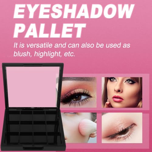 Beaupretty Empty Makeup Palette: Empty Eyeshadow Palette - Makeup Depotting Container for DIY Cosmetics Lipstick Blush Powder