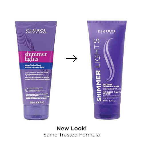 Clairol Shimmer Lights Violet Toning Mask for Blonde Hair