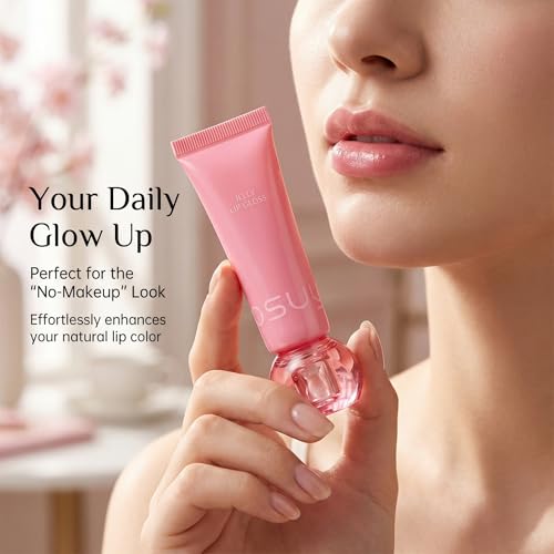 Non-Sticky Lip Gloss Set 2 Pack - Hydrating Tinted Lip Oil