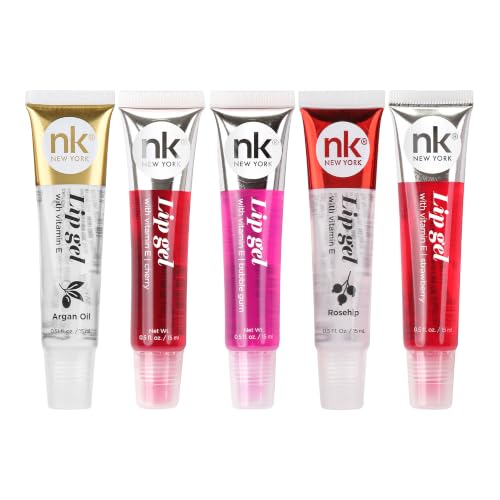 Nicka K New York 5-Pack Lip Gel with Vitamin E