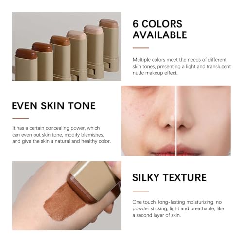 Serum-Infused Tint & Contour Stick - Hydrating Foundation