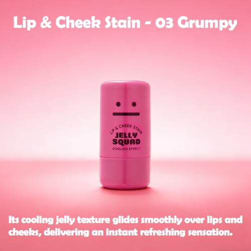 Jelly Squad Lip and Cheek Stain 2 in 1 - Long Lasting Blush