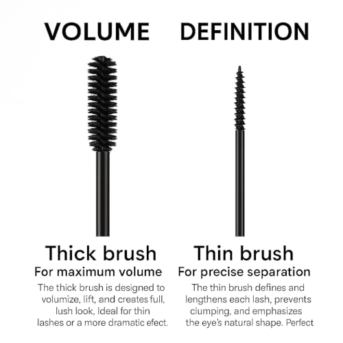 Spikes and Fluffier Cluster Lashes Long Wispy Individual Fallse Lashes D Curl DIY Eye Lash Extensions Mixed 12-22mm (LL-mixed 12-22mm)