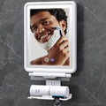 Heated Fogless Shower Mirror with 3-Color Dimmable Light