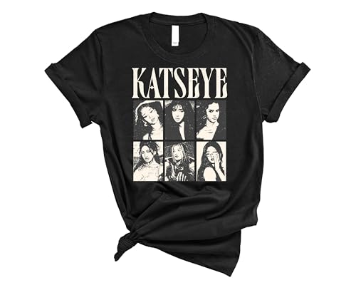 KATSEYE Vintage Photo Collage T-Shirt - Retro Streetwear Tee