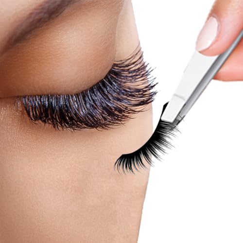 4-Piece Tweezers Set for Women ? Precision Stainless Steel Eyebrow Tweezers with Slant, Pointed & Flat Tips for Ingrown Hair ? Professional Grooming Kit with Travel Case