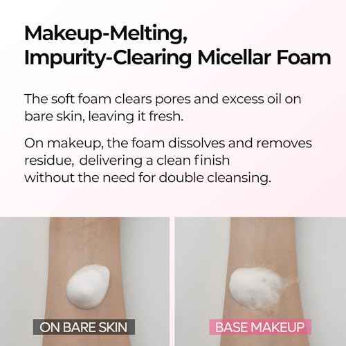 Dr.Melaxin Melting Cleanser - Hypoallergenic Makeup remover with Quick Bubble, Deep Pore Cleansing for all skin type, 150ml