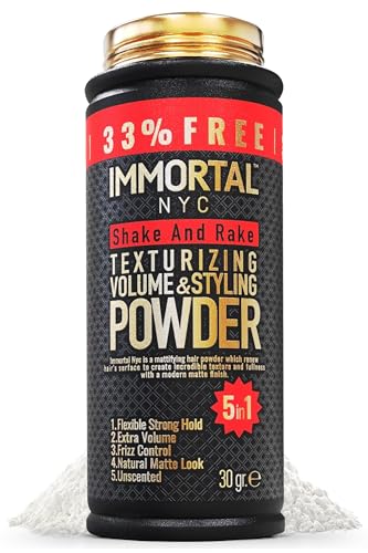 Immortal NYC Shake and Rake Volume Powder - Strong Hold Matte Finish