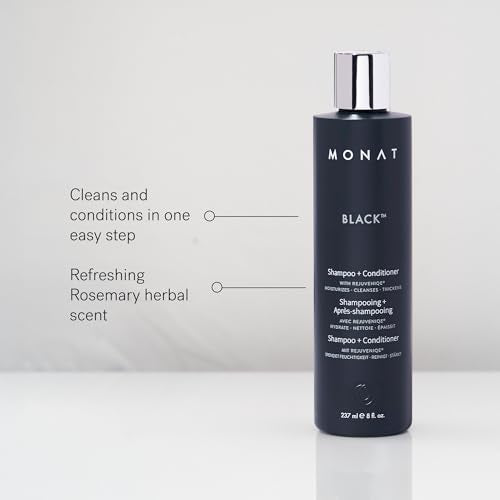 MONAT Black 2-in-1 Shampoo & Conditioner – 237ml