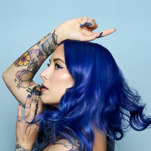 Arctic Fox Sorceress Semi-Permanent Blue Hair Dye 5.6 oz - Vegan, Ammonia-Free