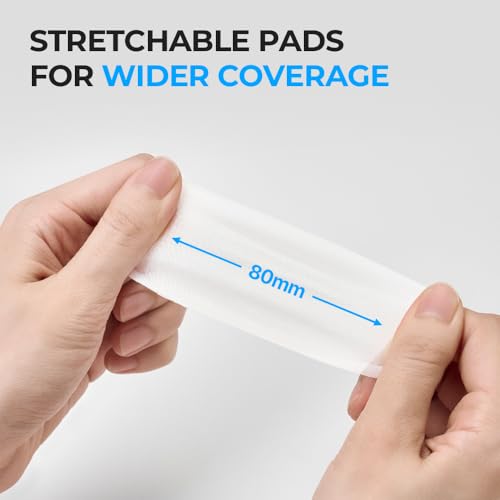 [SKIN&LAB] Hybarrier Hyaluronic Pad, Deep Hydration & Cooling, Stretchable Pads for Dryness & Inner Skin Tightness, 70 Pads