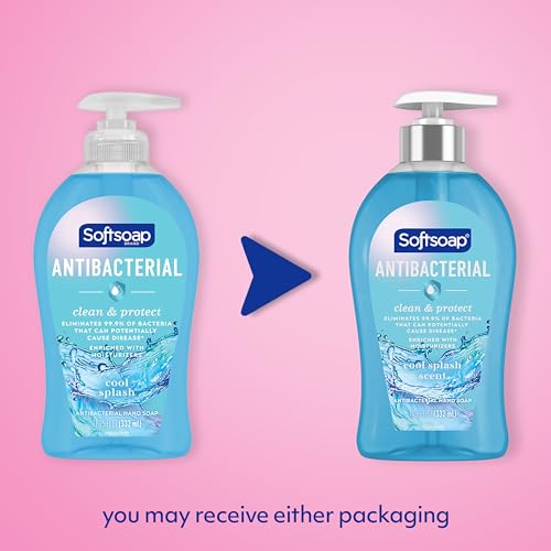 Softsoap Antibacterial & Moisturizing Hand Soap Bundle, 11.25 Ounce, 6 Pack and 7.5 Ounce Aloe Vera, 6 Pack