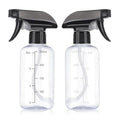 Gungtien 10oz Spray Bottles 2-Pack - Adjustable Nozzle & 360° Design