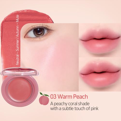 ETUDE Fruity Lip & Cheek Balm Peach 2.3g