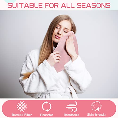 40 Pcs Soft Face Wash Cloths 10x10 Inch Multicolor
