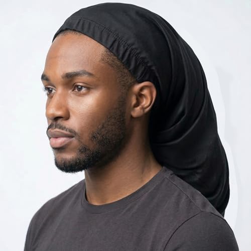 Titan Dreadlock Cap for Men - 27" Stretchable Skull Cap