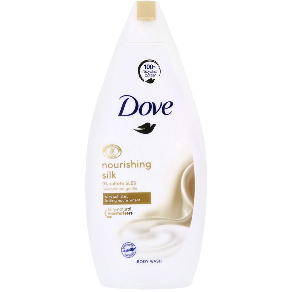 Dove, silk glow nourishing body wash - 500 ml, pack of 3