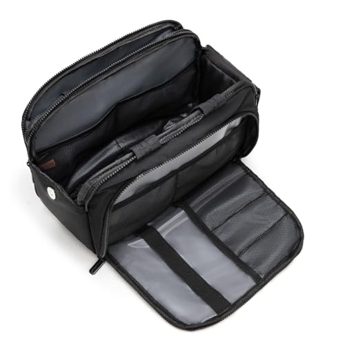 Montana West Large Waterproof Travel Toiletry Bag for Women with Brush Organizer
