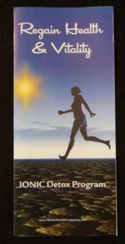 100 Color Tri-fold Brochures to Promote Ion Spa Chi Foot Baths!