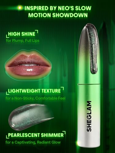 SHEGLAM The Matrix Slowmo Lip Gloss - High-Shine Non-Sticky
