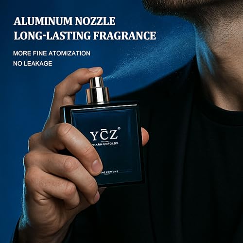 Ycz Midnight Marine Eau De Parfum for Men 100ml - Long Lasting Fresh Marine Scent