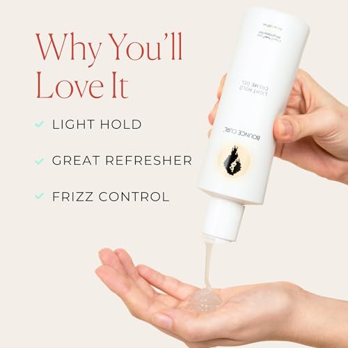 Bounce Curl Light Hold Creme Gel for Wavy & Curly Hair, 8 oz