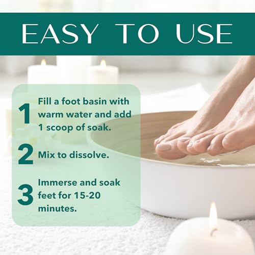 Laki Naturals Apple Cider Vinegar Foot Soak - Mint & Eucalyptus (10 oz)