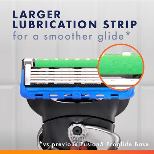 Gillette Fusion5 ProGlide Shaving Razor for Men, 1 Handle, 8 Blade Refills
