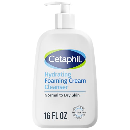 Cetaphil Hydrating Foaming Cream Cleanser, 16 fl oz