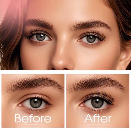 FADVAN Wispy D-Curl Cluster Lashes 10-16mm 132pc DIY Set