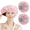 Heat Cap for Deep Conditioning Hair Treatment - 2 Pack