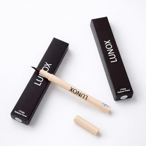 LUNOX 4-Tip Microblading Eyebrow Pen - Long-Lasting