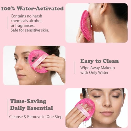 Makeup Remover Cloths Reusable Microfiber - 10 Pack