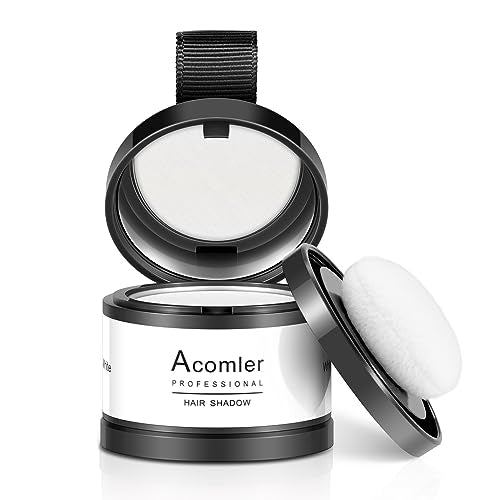 Acomler Hairline Shadow Powder Root Touch Up - White