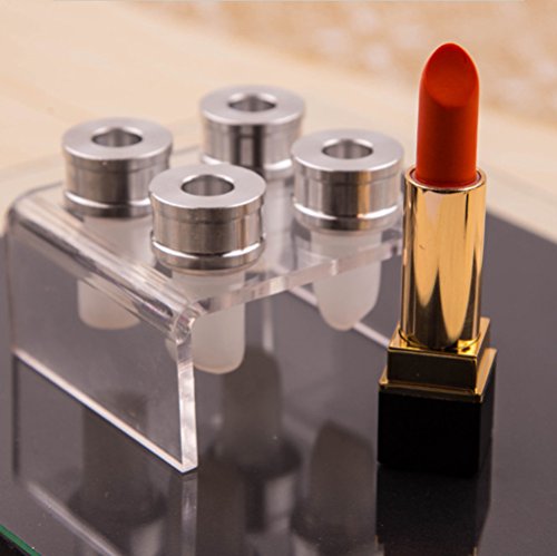 TINTON LIFE Simple Design DIY Makeup Cosmetics Lipstick Mould Silicone Mold Making Tool Set (Eagle Beak Shape)