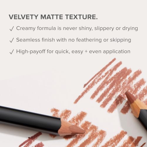 Anastasia Beverly Hills Muted Mauve Lip Liner - Precision Matte Long-Lasting Pencil