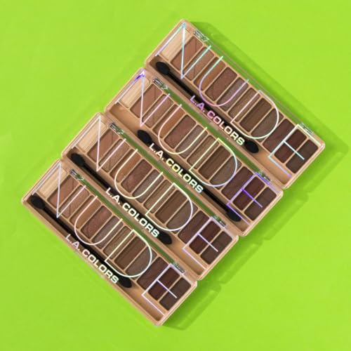 Nude Eyeshadow Palette - 12 Highly Pigmented, Long-Lasting Shades - Variation of THIS listing