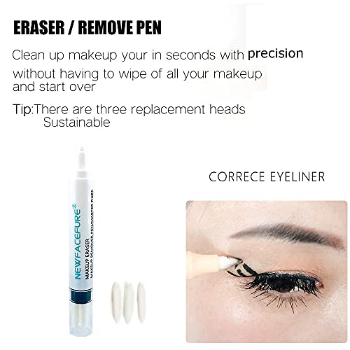 Makeup Remover Eraser Pen with Eyeliner Corrector