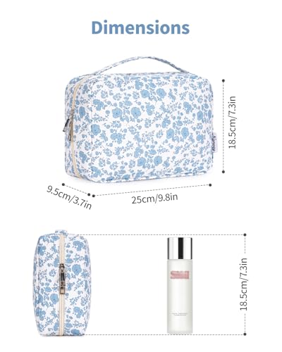 Narwey Small Hanging Travel Toiletry Bag for Women