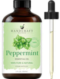 Peppermint Essential Oil 4 Fl Oz - 100% Pure & Natural for Aromatherapy