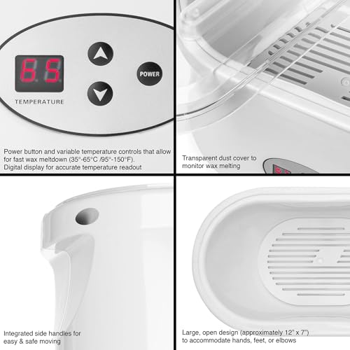 Portable Electric Paraffin Wax Warmer for Spa & Salon Use
