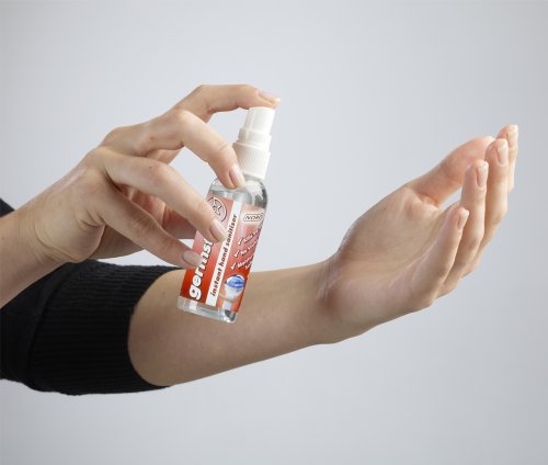 Germstar ONE 2 oz Hand Sanitizer Spray – 25 Bottles per Case