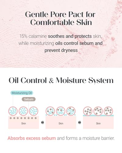 THESAEM Saemmul Perfect Pore Pink Pact - Sebum Control Pressed Powder 12g